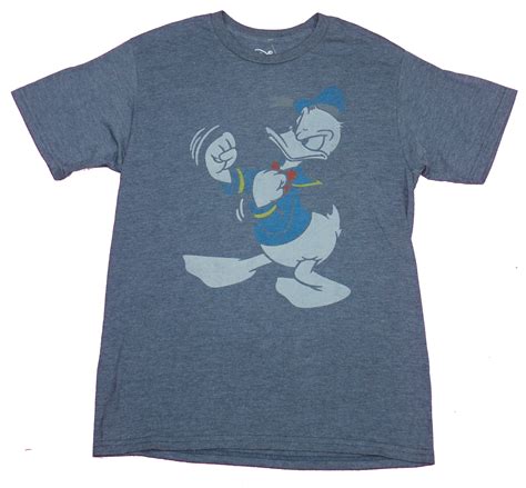Mad Engine Donald Duck Mens T Shirt Donald Ready For A Tussle Image