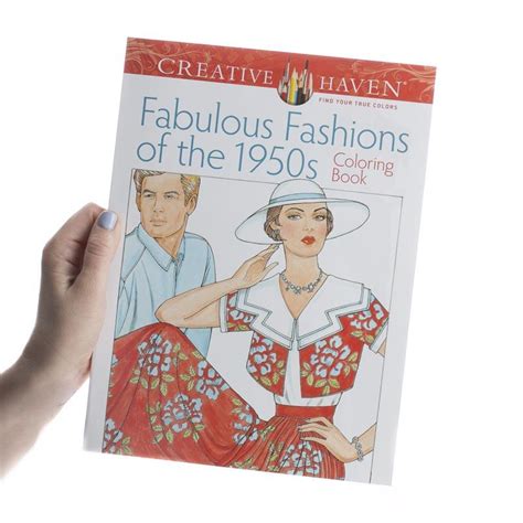 An adult coloring book by beth ingrias paperback $9.99. Fabulous Fashions of the 1950s Adult Coloring Book ...
