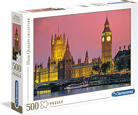 Clementoni London House Of Parliament Puzzle 500 Piece Jigsaw