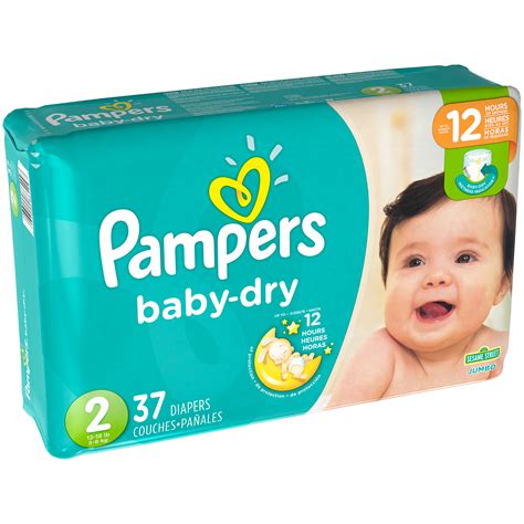 Pampers Baby Dry Size 2 Diapers 37 Ct Pack La Comprita