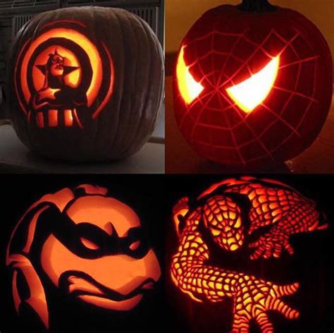 Checkout These Marvel Ous Pumpkin Carvings Pumpkin Spiderman