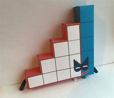 Numberblocks 11 15 Printable Paper Toys Origami Templates Etsy