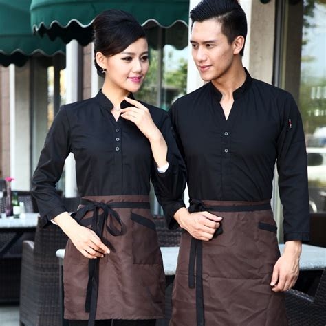 Coffee Food Service Restaurants Staff Uniform Workwear Waiter Nowsel