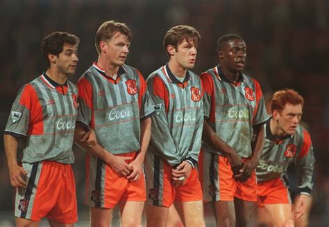 The Best Premier League Kits Of The 90s Football Whispers