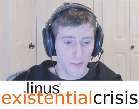 Linus Tech Tips Sad Face Meme