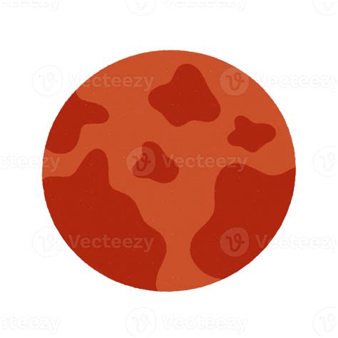 Mars Planet Icon 18819015 Png