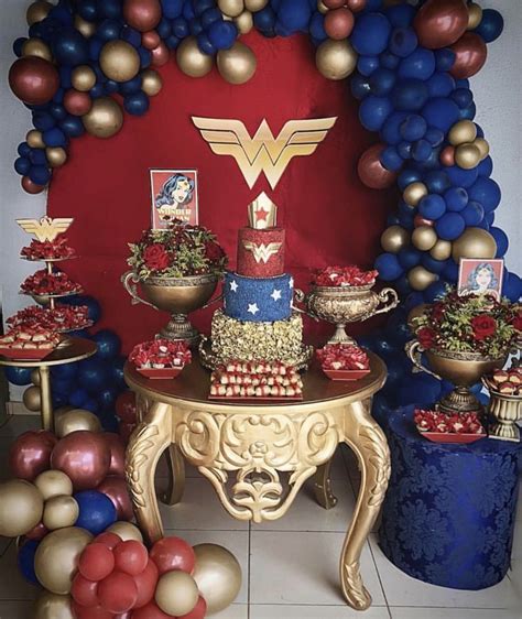 Elmo supplies party *see offer details. Wonder Woman party | Wonder woman birthday party, Woman birthday party, Women party ideas