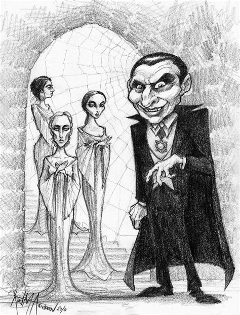 Dracula And His Brides By Kurtmandersen On Deviantart