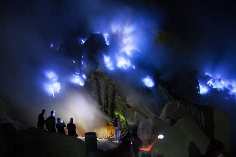 Blue Flame Ijen Crater Sukamade Mount Bromo Tour Days Bromo Java