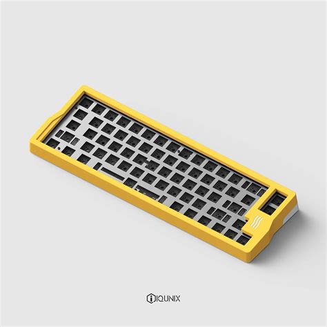 KIT bàn phím cơ IQUNIX Q66 Hot-Swap DIY - Mustard - TechSpace Việt Nam
