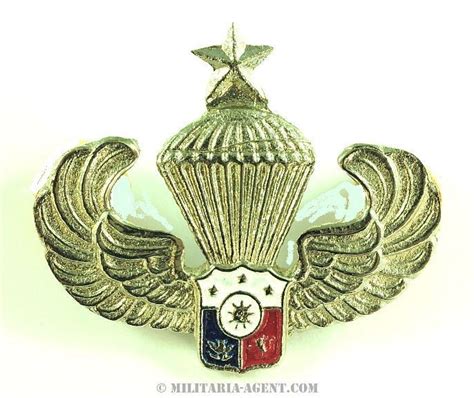 Philippines Philippino Army Airborne Parachute Wing Metal Para 1962