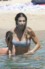 Elisabetta Canalis In Bikini At A Beach In Sardinia Hawtcelebs 148800