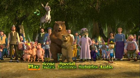 Shrek 2001 Dvd Menu