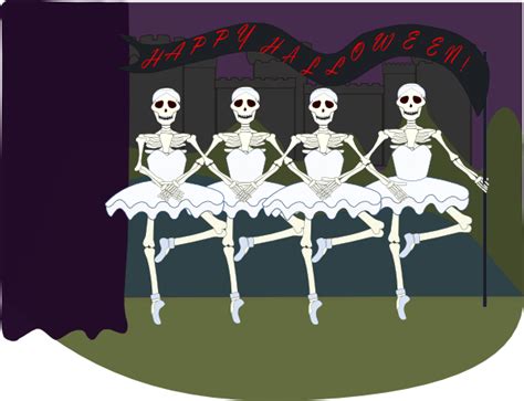 Dancing Skeletons Clip Art At Vector Clip Art Online