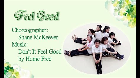 Feel Good Line Dance Choreographed By Shane Mckeever Youtube