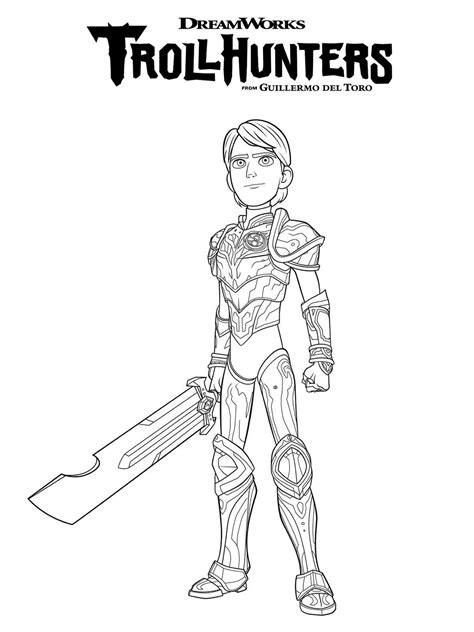 What kind of crayola do you use for trolls? Kids-n-fun.com | 10 coloring pages of Trollhunters