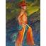 George Coll Daily Painter Shirtless Cowboy 1003E