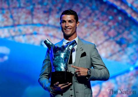 Ronaldo Wins Uefa Player Of The Year Award