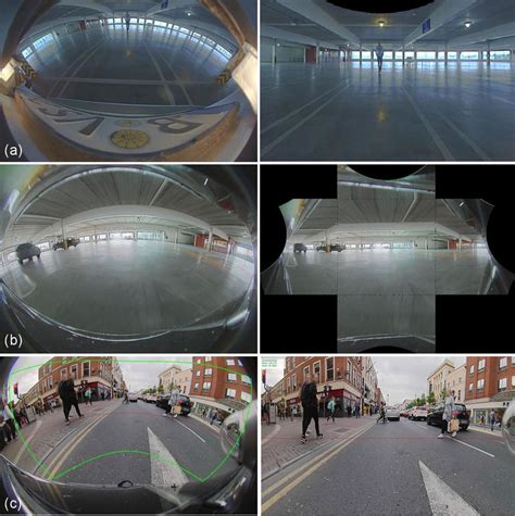 Undistorting The Fisheye Image A Rectilinear Correction B