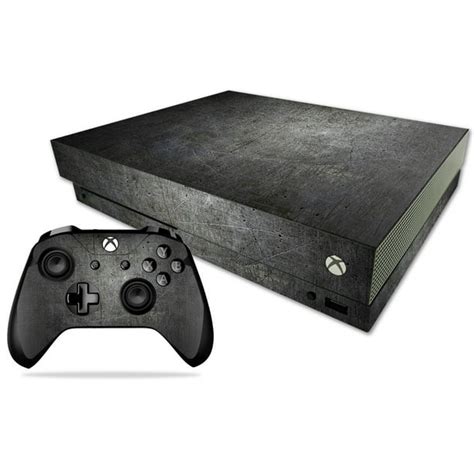Skin Decal Wrap For Microsoft Xbox One X Scratched Up