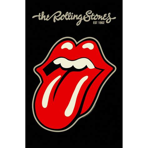 The Rolling Stones Tongues Bandana Eyesore Merch