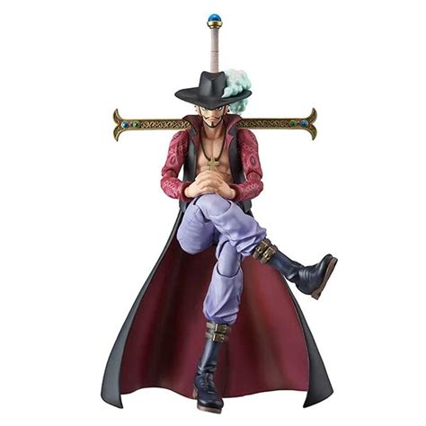 Dracule Juraquille Mihawk Action Figure 23cm One Piece Merchandise