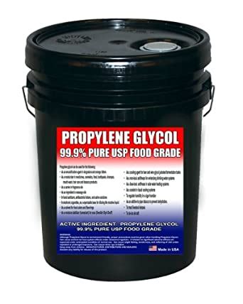 Propylene glycol is one of the most widely used cosmetic ingredients and is a clear, viscous liquid that has a slightly bitter taste. Propylene Glycol - Food Grade USP - 5 Gallon Pail: Lab ...