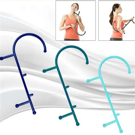1pc Trigger Point Self Massage Stick Hook Theracane Body Muscle Relief Original Thera Cane Back