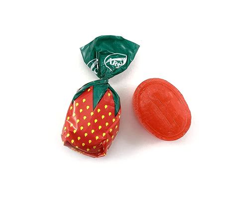 Arcor Strawberry Bon Bons Filled Hard Candy Bulk 2 Pound Bag Strawberry 2 Pound Pack Of 1
