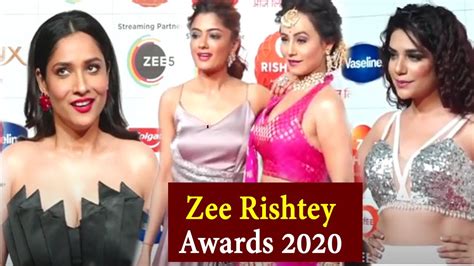 zee rishtey awards 2020 tv celebrities full show zee tv award show 2020 i btv youtube