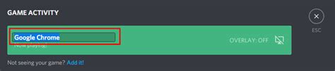 You will now see your online status. How to Show a Custom Playing Status | Discord Help