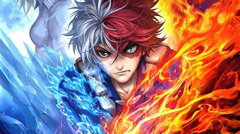 Welcome to free wallpaper and background picture community. Shoto Todoroki, My Hero Academia, 4K, #5.1657 Wallpaper