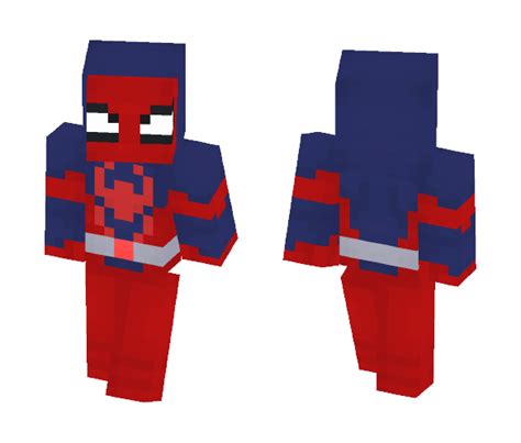 Download Ben Reilly The Scarlet Spider Minecraft Skin For Free