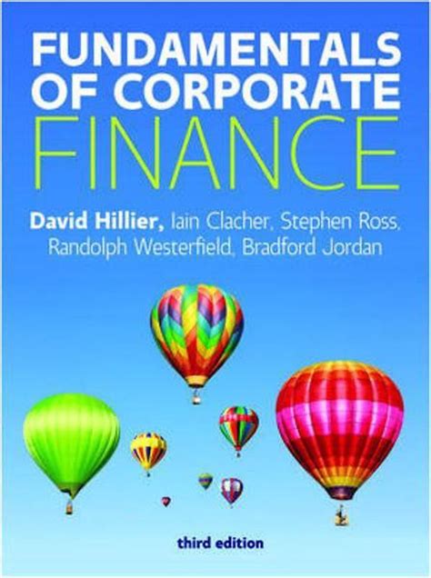Fundamentals Of Corporate Finance Mcgraw Hill