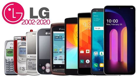 All Lg Phones Evolution 2002 2020 Lg Phone Phone Latest Cell Phones