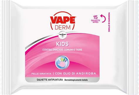 From may 2014, vape stores throughout europe will be able to retail the exclusive vitavape range in store! Test e Recensione VAPE DERM KIDS - SALVIETTE | Altroconsumo