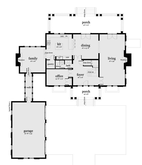 Big Traditional Stone House 3722 Square Feet Tyree House Plans