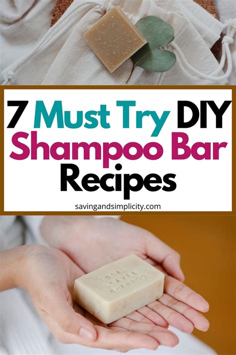7 Amazing Shampoo Bar Recipes For All Hair Types Saving And Simplicity