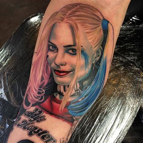 Details About Harley Quinn Tattoo Unmissable In Daotaonec
