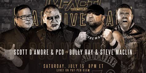 updated card for impact slammiversary 2023 wrestlezone