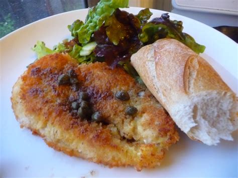 Chicken Schnitzel With Browned Butter Lemon White Wine