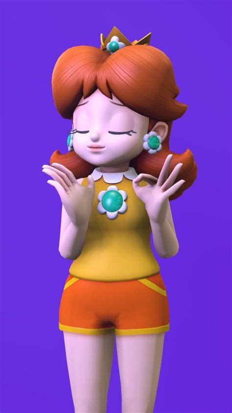 Sfm It S Just Right For Daisy By Zefrenchm Princess Daisy Super