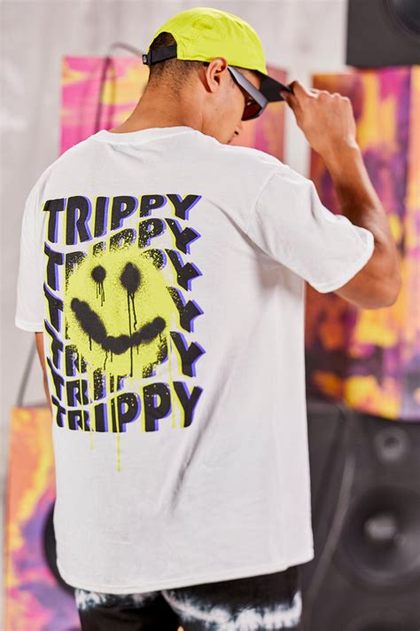 oversized trippy graffiti graphic graphic t shirt camisas de moda hombre tienda de ropa