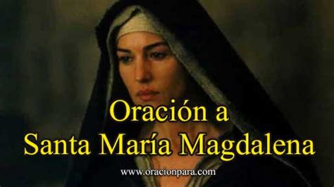 Oración A Santa María Magdalena Para El Amor Interseccion Y Novena