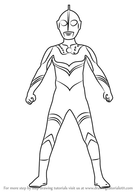 Ultraman dyna coloring pages for kids, how to color ultraman coloring pages fun for kids Step by Step How to Draw Ultraman Zoffy ...