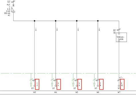 Symbole électrique Et Identification Sur Schéma électrique