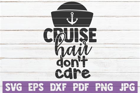 Cruise Hair Don T Care Svg Cut File By Mintymarshmallows Thehungryjpeg