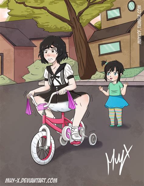 Learning To Bike Commission By Muy X On Deviantart