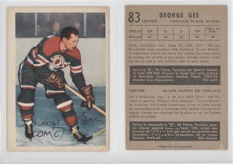 George Gee Ice Hockey Alchetron The Free Social Encyclopedia