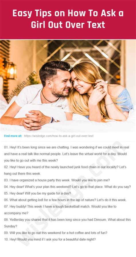 6 real tips on how to ask a girl out over text wisledge asking a girl out texting a girl